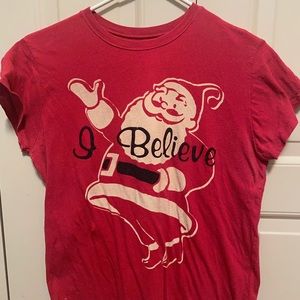 I Believe Santa TShirt - XL